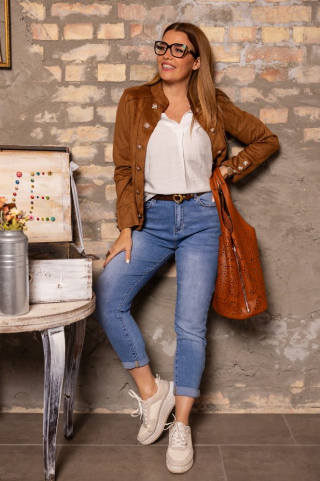 Középkék , Denim farmer 