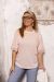Csipkezsebes felső - púder 