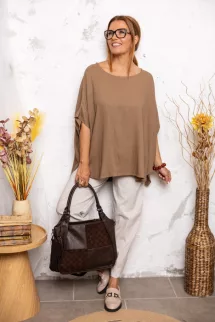 Lepel natural felső - barna