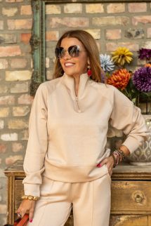 Lezser felső - bézs 