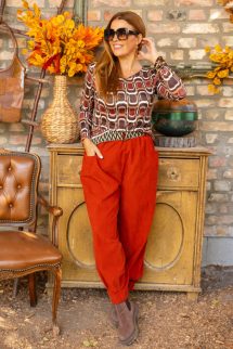 "Hullámos" geo felső 