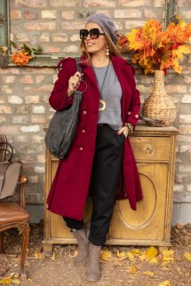 Puha , kerek nyakú felső - szürke 