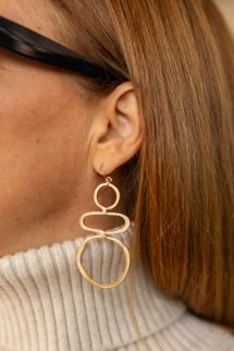 Geo arany színű fülbevaló