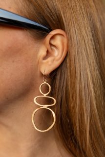 Geo arany színű fülbevaló