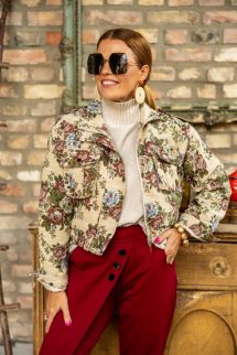 Virágos mese kabát 