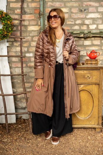 Steppelt extra kabát - bronz 