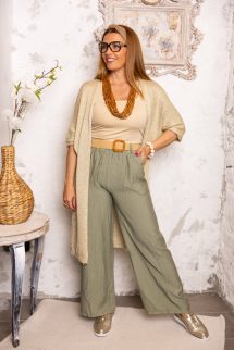 Hosszú , arany kardigán