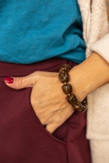 Fall karkötő - barna 