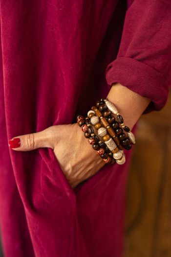 Vintage karkötő - hatsoros 