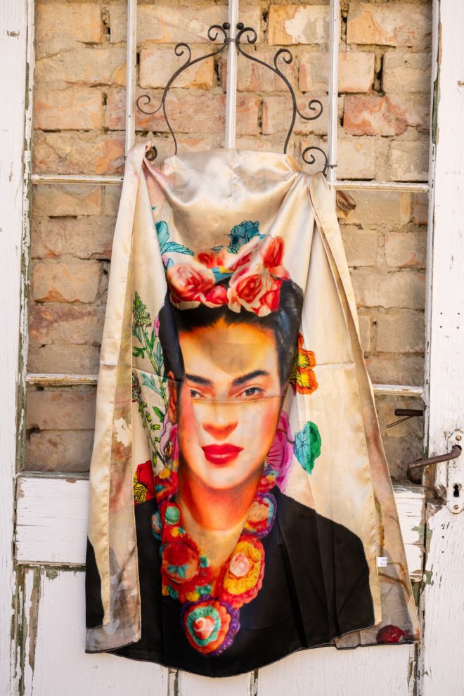 Frida selyem kendő 