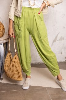 Seher pamut nadrág - zöld  