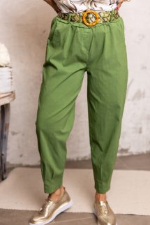 Baggy, extra öves nadrág - zöld 