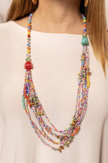 Többsoros " boho" nyaklánc 