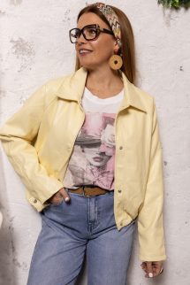 Mintás póló - púder minta