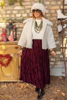 Puha , rövidített ujjú pulóver - bézs