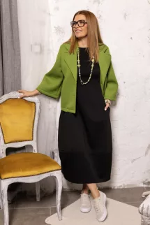 Spring hagyma ruha - fekete