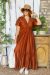 Fodros maxi ruha