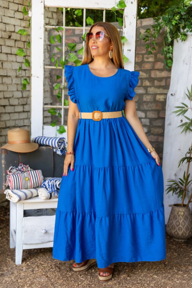 Fodros maxi ruha