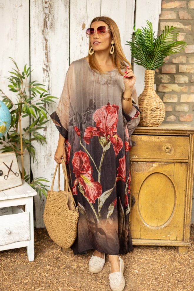 Pipacs maxi ruha 