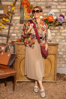 Puha öves ruha - barna 