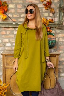 Kapucnis ruha - zöld 