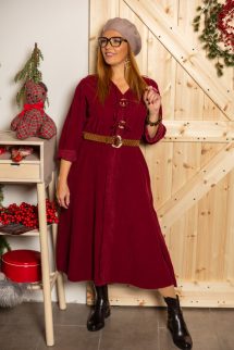 Fagombos kord maxi ruha