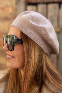 Stílusos barett sapka - fangó