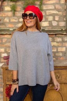 Stílusos barett sapka - piros