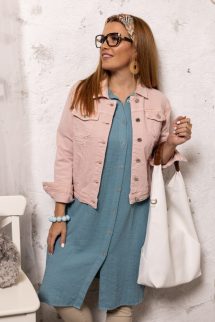 Minimalista gombos válltáska - fonott pánttal - fehér 