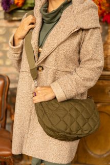 Steppelt oldaltáska - khaki