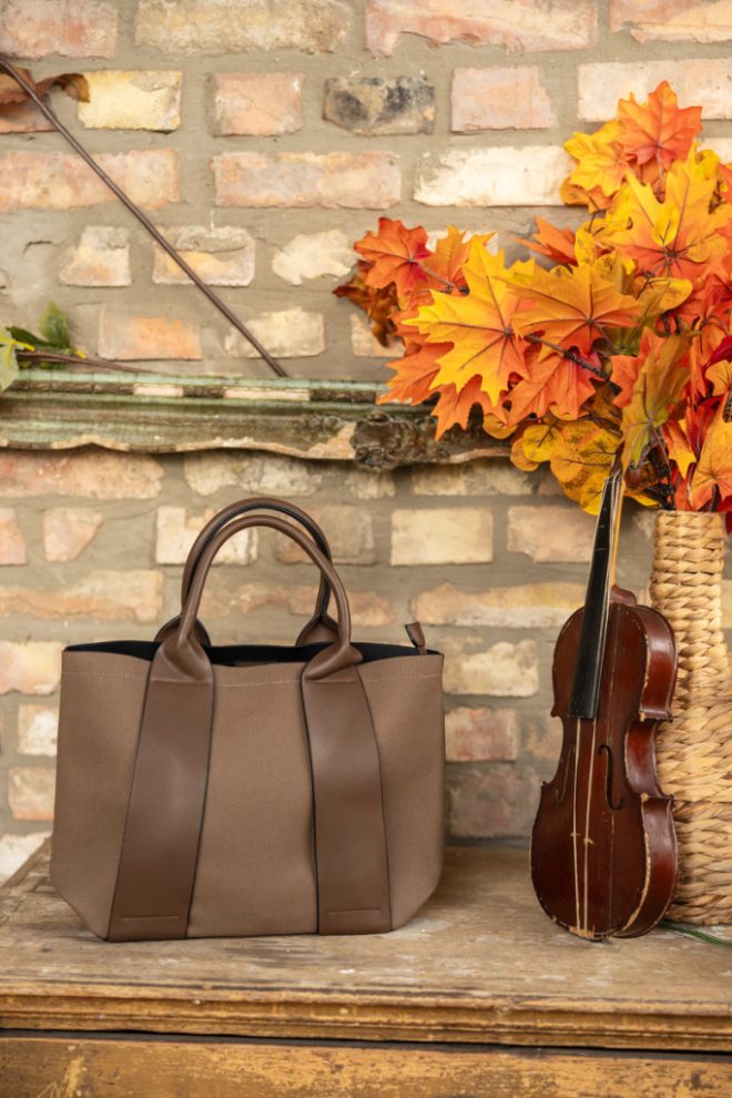 Stílusos táska - barna