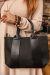 Stílusos táska - fekete