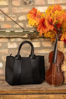 Stílusos táska - fekete