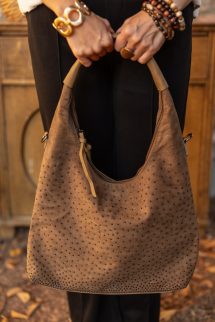 Köves , city táska - fangó