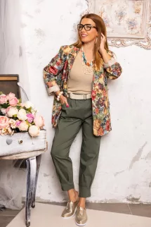 Csillogó , finom kötött top - arany 